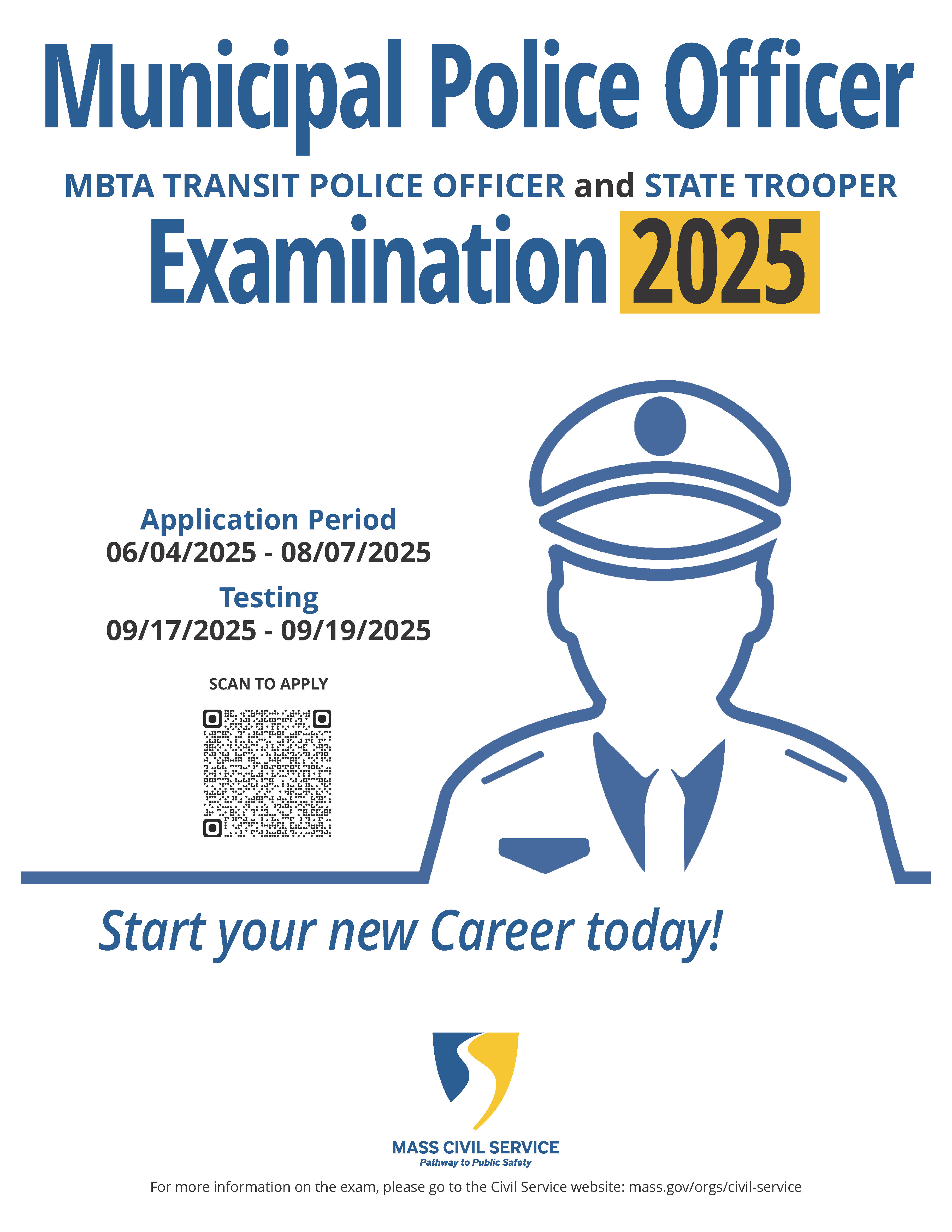2025 Sept. Police Examination Flyer (English)