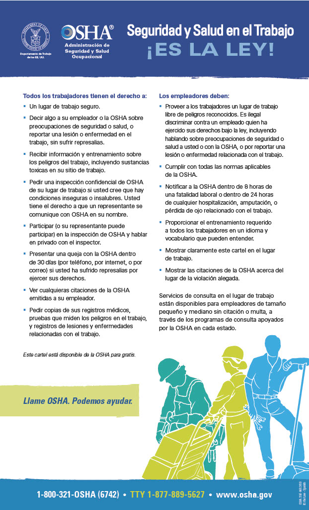 Job Safety and Health (sp)