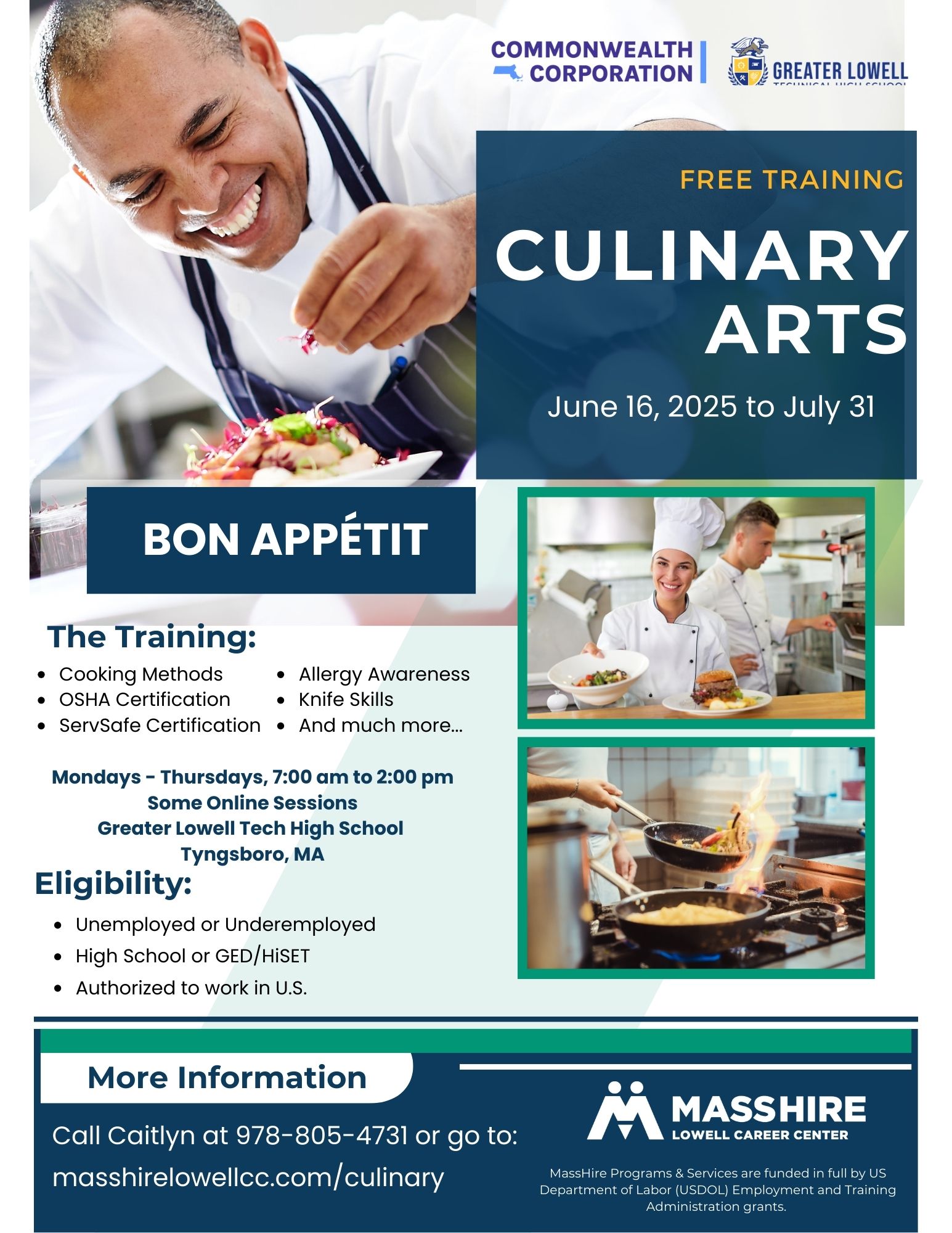 Culinary Arts Flyer