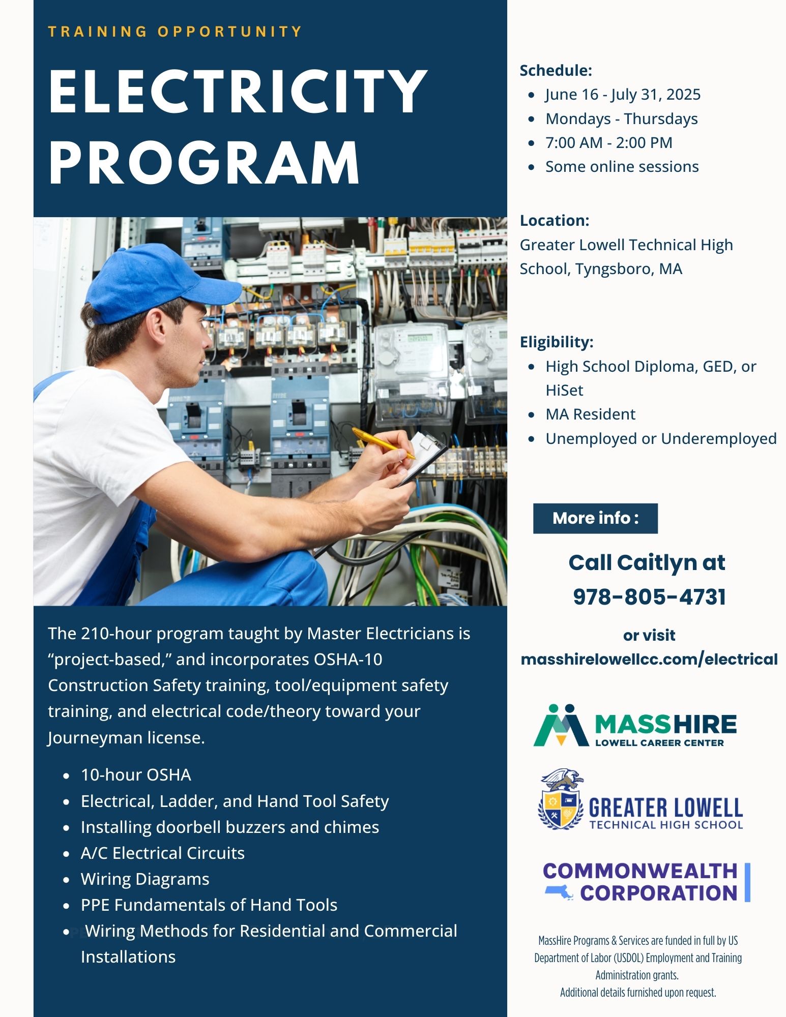 Electrical Program Flyer