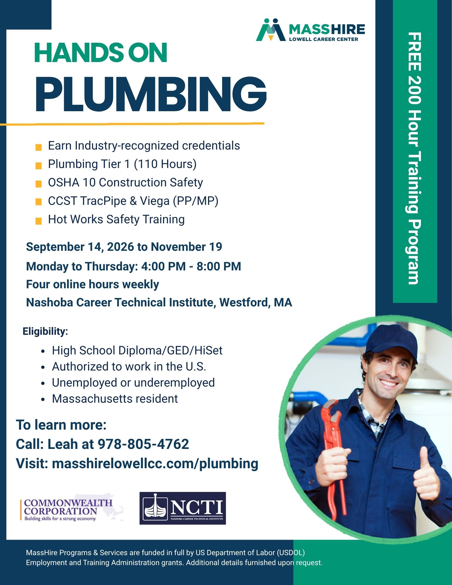 Training Program For Plumbing