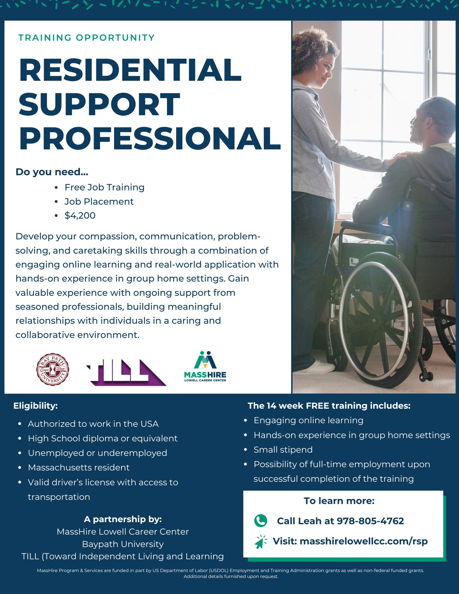 Resident Support Prof (1) Residential Support Professional