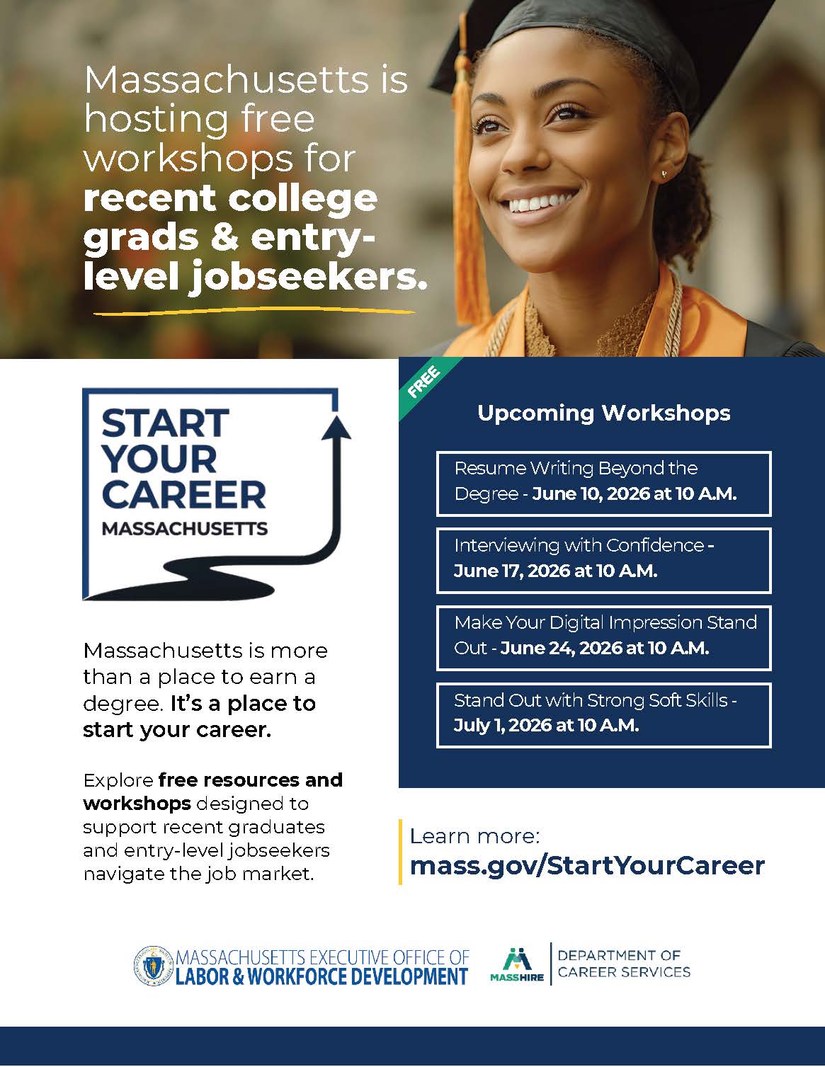 Start Your Career Flyer